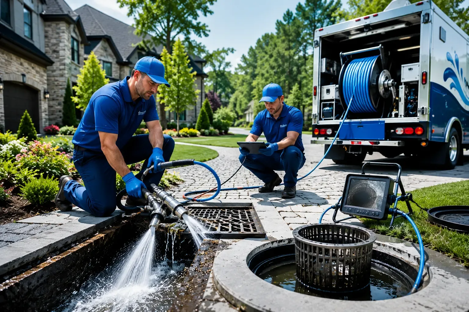 Local outdoor drain cleaning professionals in Midway, KY